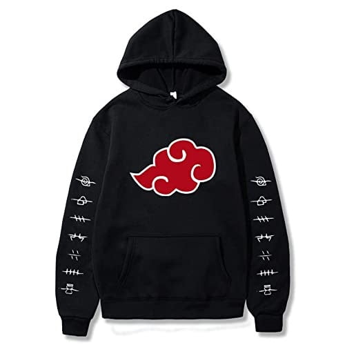 Sudadera con capucha de Naruto Anime para hombre y mujer, sudaderas ...
