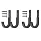 thumbnail image 1 of 4PCS Metal Wall-Mounted J Hook Tool Hook Storage Racks are Suitable for Tool Houses and Homes, 1 of 5