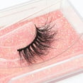 thumbnail image 2 of Nvzi -b 1 Pairs Wispy Mink Lashes Fluffy Eye Lashes Natural Look Volume Fake Eyelashes，BK14, 2 of 3