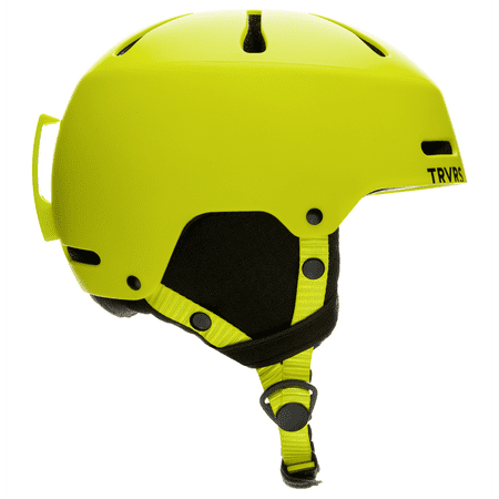 Traverse Sparrow Youth Ski, Snowboard, and Snowmobile Helmet, Matte Lime, X-Small (48-51.5cm)