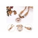 thumbnail image 4 of Pulseras Mujer De Acero Inoxidable Con Caja De Flor Eterna Xtellar color bronce, 4 of 4