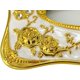 thumbnail image 5 of Cubierta para caja de pañuelos faciales, soporte para pañuelos de plástico dorado, para baño, dormitorio u oficina dorado, 5 of 5