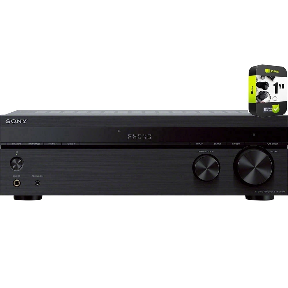 Sony, Bluetooth Home Theater Stereo Receiver, Phono Inputs