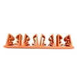 thumbnail image 4 of Quzzie Pool Cue Rack Wall Mounted Billiard Cue Holder Organizer Display Rod Holder PLA Material Portable Game Room Storage Suitable for Home Game Room Profes Orange, 4 of 8