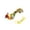 Multicolor#3, variant on huayou Red Top Yellow Green Dot Plume Bird Plush Accessory, Fluffy Khaki Faux Feather Tail Elastic Hang Rope, Decoration, for Cat Deep Interest Hunting Game