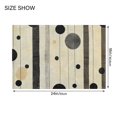 thumbnail image 4 of Yayeee Bath Rug for Bathroom Floor Non Slip Rectangle Fluffy Soft Absorbent Mat, 16"x24", Stripes Pattern, 4 of 7