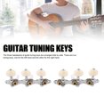 thumbnail image 3 of 2 Set Guitar Tuners Machine Heads Tuning Keys String Pegs 3L3R Classical Guitar Supplies, 3 of 7