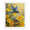 thumbnail image 5 of Paint by Numbers Kit for Adults, Bluebirds Among Yellow Blooms Paint by Numbers, Easy Paint by Numbers Kit for Adults Beginner, DIY Adult Paint by Number Kits on Canvas, 12x16in Home Decor, 5 of 7