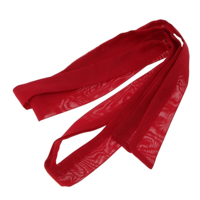 Diadema antigua para mujer Baoblaze cinturón Hanfu Vino rojo cintas de tela para el cabello