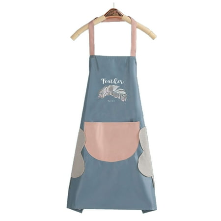 

Apron Kitchen Tool Durable Comfortable Cartoon Image Design Thickened Material Waterproof For Women Men Household Aprons