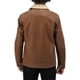 thumbnail image 2 of X RAY Jeans Men's Jacket with Faux Shearling Lining, Brown, XL, 2 of 9