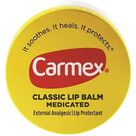 Carmex Classic Lip Balm Medicated 0.25 oz (Pack of 12)