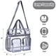 thumbnail image 2 of Bolso de mano transparente Sonducket negro, 2 of 6