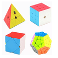 thumbnail image 1 of Paquete 4 Cubos Rubik Moyu Megaminx + Skewb  Colores, 1 of 5