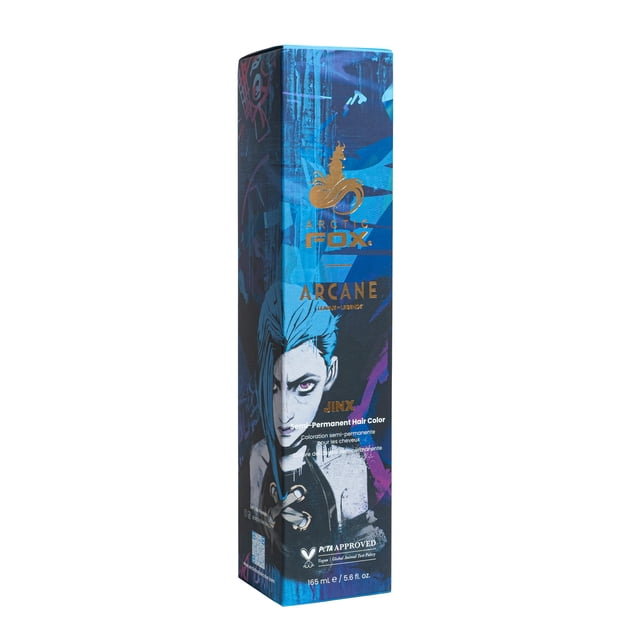 Tinte para el cabello Arctic Fox x Arcane League of Legends JINX