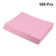 thumbnail image 4 of OUNONA 100Pcs Card Stock Printer Paper A4 Colored Copy Paper Pink Practical Use for Crafting, 4 of 7