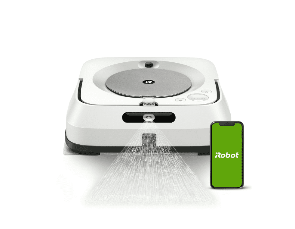 iRobot Braava Jet M6 6110 Robot Mop Wi-Fi Connected Smart Mapping