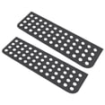 thumbnail image 4 of 2 cubiertas de panel de vidrio para ventana de puerta trasera, pegatinas decorativas, aluminio duradero JK multiagujeros, 4 of 8