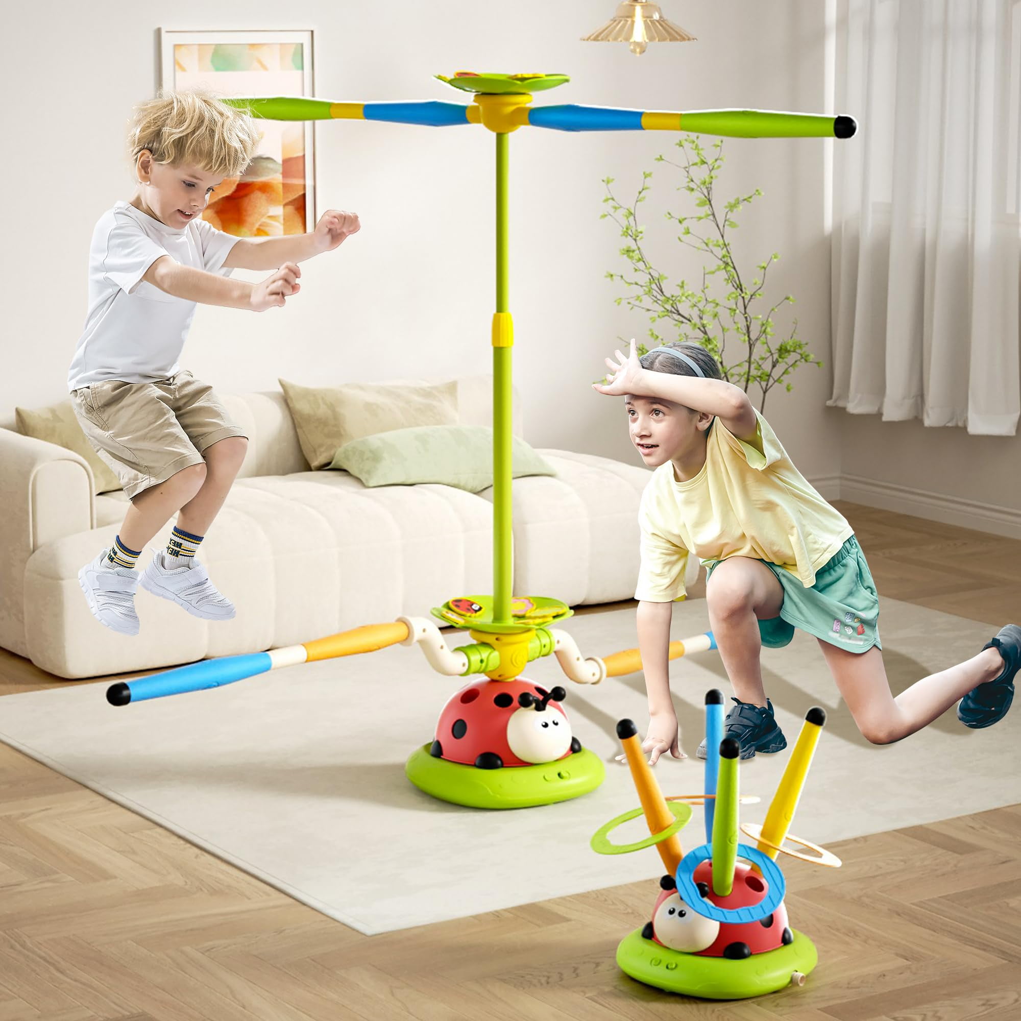 5 in 1 Multi-Functional Game Sports Machine, Kid Ladybug Fitness