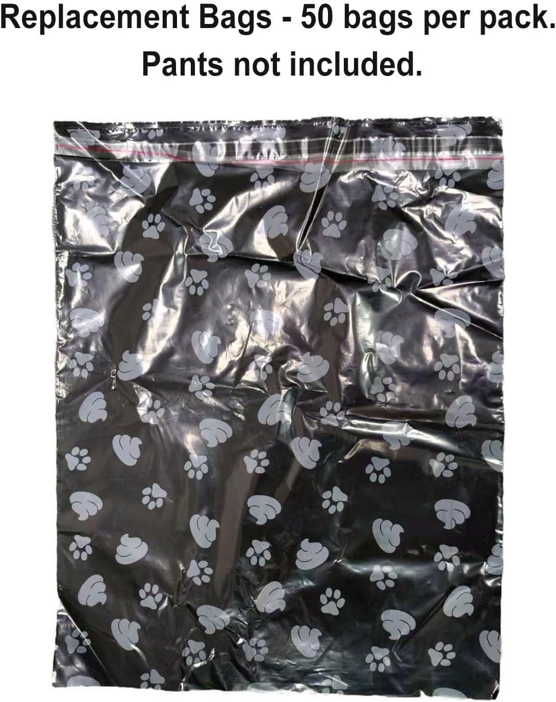 50 Counts Per Pack Dog Poop Bags (No Pant)