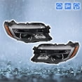 thumbnail image 6 of labwork Headlights Assembly Headlamps Left & Right Side Replacement for 2016-2022 Pilot 2019-2021 Passport 2017-2020 Ridgeline, 6 of 7