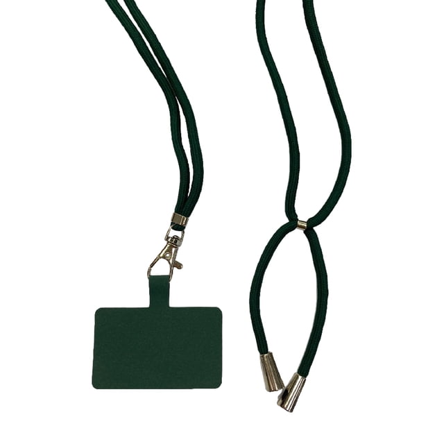 Sidaley Teléfono universal Cordones anti-perdida Teléfono móvil DIY Cuello extraíble Cuerda colgante Correa ajustable Suministros para teléfonos Type3 NO3