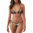 thumbnail image 1 of Balery Flower Meditating Rabbit Pijama Estampado Bikini de Dos Piezas para Mujer - Conjunto de Bikini Ajustable Sexy y Cómodo para Playa, 1 of 6