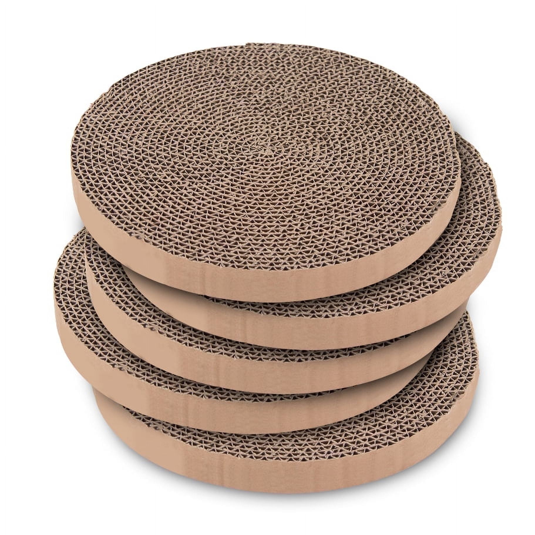 Catify Spin and Scratch Replacement Pads, 5 Pack, Round