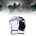 thumbnail image 6 of Mma Gloves Half Finger Boxing Fight Gloves for Sparring Punching Bag Adult, 6 of 8