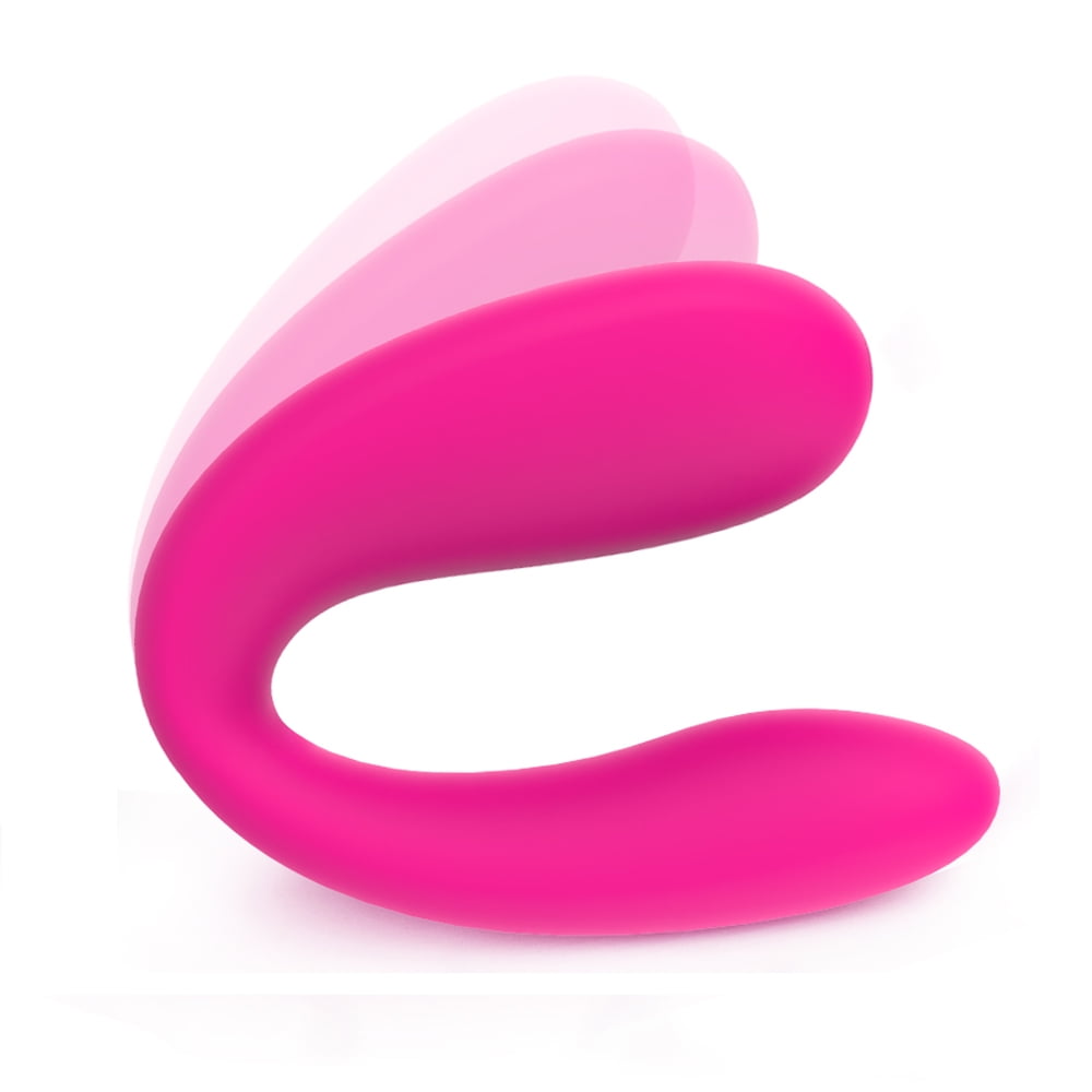 DARZU G Spot Vibrator - Rechargeable Ultra-Thin & Comfortable Couple Vibrator, Clitoral Female Vibrator for Solo Play, Waterproof Adult Sex Toy for Women (Rose Red)