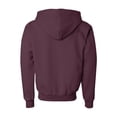 thumbnail image 3 of Gildan - Heavy Blend Youth Full-Zip Hooded Sweatshirt - 18600B - Maroon - Size: S, 3 of 3