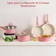 thumbnail image 2 of Sartenes Antiadherentes Rosa,Sarten Bater&iacute;a de Cocina, Juego de Ollas y Sarten 12 Piezas,Juego de Utensilios de Cocina de Inducci&oacute;n de Color Rosa, 2 of 7