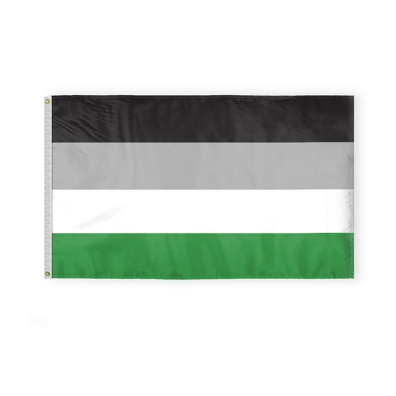 AGAS Androphilia Pride Flag 3x5 Ft - Double Sided Polyester - Plated Grommets - Androphilia Body Flag 3 x 5 Ft Androphilia Pride Banner