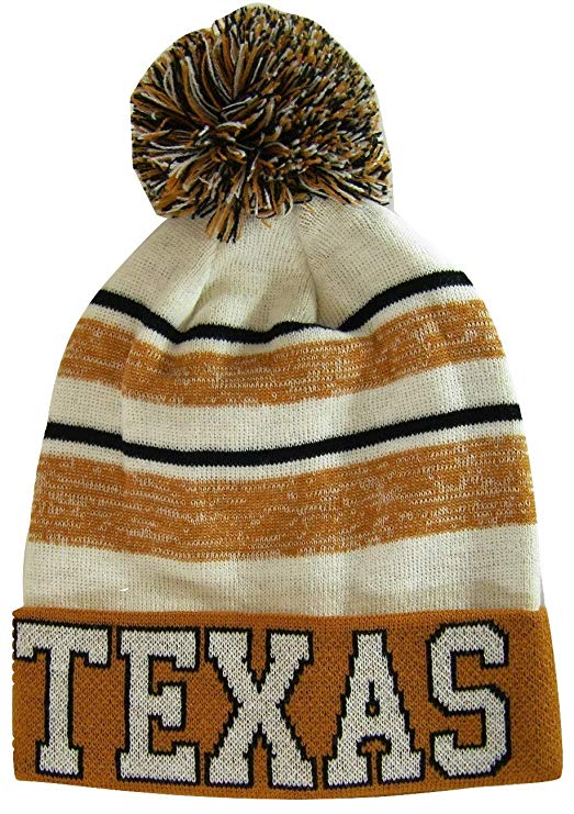 Texas Men's Blended Stripe Winter Knit 