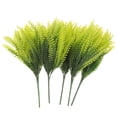 thumbnail image 1 of mini helechos artificiales para decoración de pared, planta de simulación, adorno de boda, para el hogar, la oficina y la escuela (verde), 1 of 5