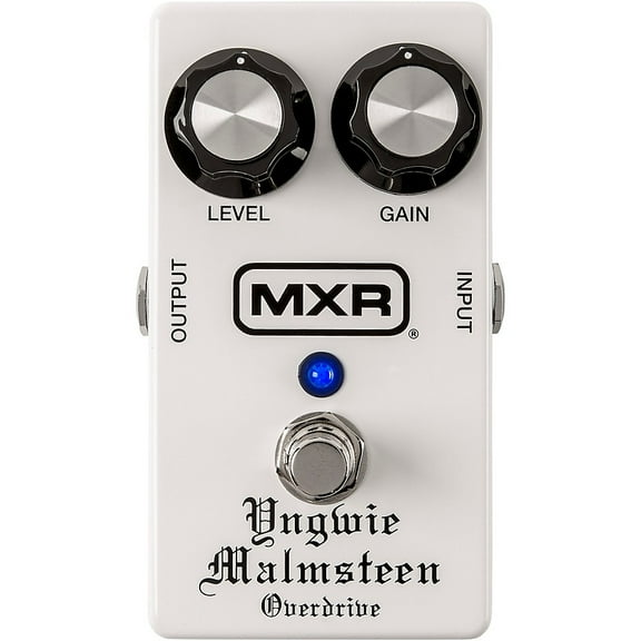 MXR Yngwie Malmsteen Overdrive Effects Pedal White