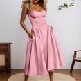 thumbnail image 2 of Summer Women's Casual Dress For Tube Top Style Comfortable Fit For High Heels Easy Care Ideal For Summer Outings And Beach Days, 2 of 5