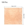 thumbnail image 2 of Uxcell 100 Pcs Hojas de Oro de 6" x 6" para Manualidades Oro Rosa, 2 of 6