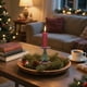 thumbnail image 5 of 1 pieza de base para candelabro de árbol de Navidad, centro de mesa de resina europea, hecho a mano, decoración festiva para el hogar, 12 cm x 8,5 cm Yulucky, 5 of 8