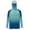 Blue Marlin Fish Beer Floral Teal Blue, variant on Men's Sun Hoodie for Fishing, Long Sleeve Shirt UV Protection Cooling Full Coverage Fishing Pullover Top with Built-in Face Mask Neck Gaiter, 3XL, Snake Print