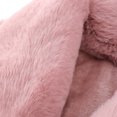 thumbnail image 5 of Ecqkame Womens Sherpa Cape Shawl Faux Fur Collar Tie Front Fleece Lined Warm Poncho Winter Warm Soft Dressy Outerwear Pink Free Size, 5 of 8