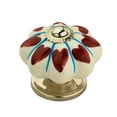thumbnail image 2 of Mascot Hardware Heart 1-37/50 In. White Cabinet Knob - Pack Of 20, 2 of 10