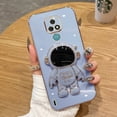 thumbnail image 3 of Motorola Moto E7 E7 Plus Astronauta Soporte Plegable Funda Para Teléfono Para Chapado De Lujo Cuadrado Suave A Prueba De Golpes Cubierta Trasera, 3 of 3
