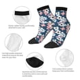 thumbnail image 5 of Pofeuu Flowers Print 30cm Socks, Adult Running Hiking Socks for Youth and Adult, 5 of 7