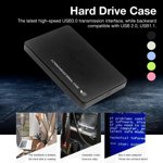 Cas externe pour carnet,2.5 pouce USB3.0 dur US Boîte à disque dur boîtier externe pour carnet de notes normes de l'industrie-leading