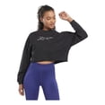thumbnail image 2 of Playera Reebok Mujer Dama Entrenamiento Modern Safari Negro negro ECH, 2 of 7