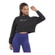 thumbnail image 2 of Playera Reebok Mujer Dama Entrenamiento Modern Safari Negro negro ECH, 2 of 7
