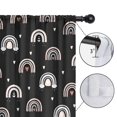 thumbnail image 4 of Blackout Kids Curtains,Boho Bohemia Rainbow Childrens Insulated Curtains Set Of 2,Bedroom Essentials,Toddler Room Decor 42"x54"(106x137cm), 4 of 4