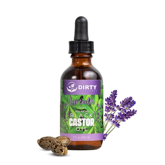 Lavender Jamaican Castor Oil for Hair and Scalp Care - 20z