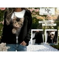 thumbnail image 4 of Mengpipi Women’s Plus Size Tops Cat Print Fall Spring Long Sleeve Crew Neck Pullover Loose Casual Graphic Sweatshirts 1X-5X, 4 of 7